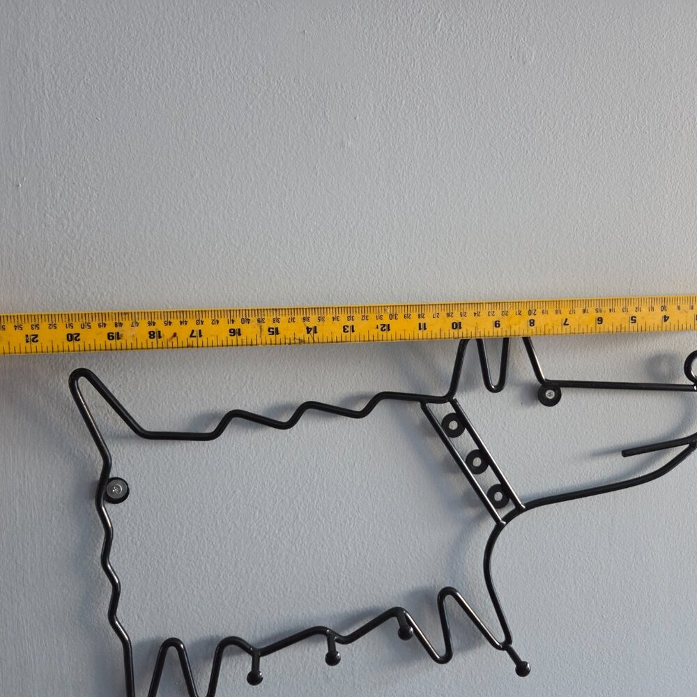 Ikea frän black dog hook / coat rack by ehlén johansson - 90s - Picture 4 of 4